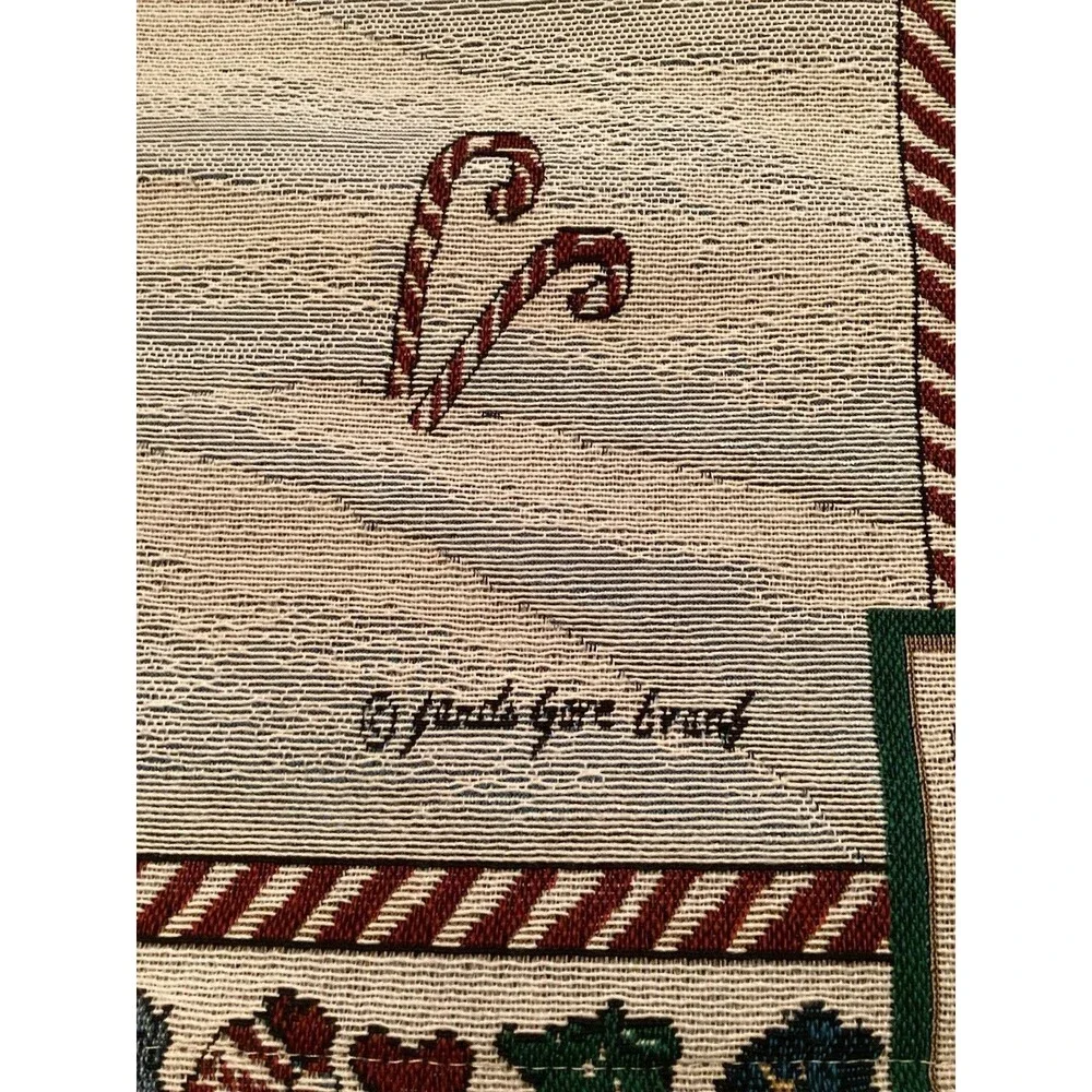 Snowman Wall Hanging Tapestry With Lights Manual Woodworkers & Weavers 26